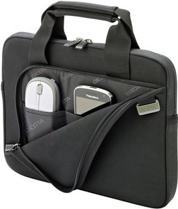 Torba na laptopa Dicota Smart Skin D31179, 31,8 cm (12,5'') , (S x W x G) 335 x 30 x 240 mm, czarny