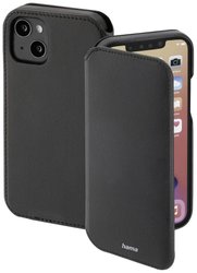 Etui na telefon ''MagCase Finest Sense'' do Apple iPhone 13 mini, czarne Hama MagCase Finest Sense Flip Case Apple iPhone 13 Mini czarny