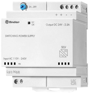 Zasilacz na szynę DIN Finder 78.60.1.230.2402 78.60.1.230.2402  24 V/DC 2.8 A 60 W