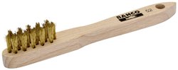 Szczotka do świec zapłonowych, drewniana rączka, włosie z drutu mosiężnego Szczotka do świec zapłonowych Bahco 52 52 150 mm 1 szt.