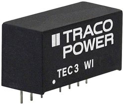 Przetwornica DC/DC, do PCB TracoPower TEC 3-2419WI TEC 3-2419WI, SIL-8, 3 W, 333 mA, 1 szt.