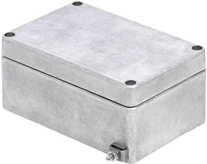 Obudowa uniwersalna Weidmüller KLIPPON K21, Wymiary: (S x W x G) 125 x 80 x 57 mm, aluminium, 1 szt.