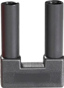 Zworka bezpieczna Schnepp SI-FK 19/4 sw SI-FK 19/4 sw Średnica pinu: 4 mm Rozstaw kołków: 19 mm czarny 1 szt.