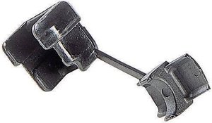 prowadnica kabla z dławnicą PB Fastener, 300 1208, 300 1208, (Ø x W) 15.9 mm x 14.7 mm, biały, 1 szt.