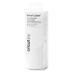 Papier Cricut Joy™ Smart Label™ — rozpuszczalny, biały Cricut Joy™ Smart Label™ Disolvable Papier biały