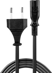 Kabel LINDY 30421 [1x złącze męskie europejskie - 1x złącze żeńskie IEC C7] 2.00 m