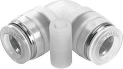 Złączka kątowa FESTO NPQP-L-Q8-E-FD-P10  Gwint zewnętrzny: R1/8  Średnica rury: 8 mm   1 szt.