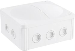 Skrzynka przyłączeniowa Wiska, IP66/IP67, (D x S x W) 160 x 140 x 81 mm, biały, 1 szt.