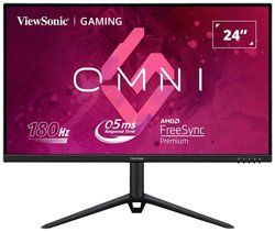 Viewsonic VX2428J Monitor  EEK E (A - G) 60.5 cm (23.8 cal) 1920 x 1080 px 16:9 0.5 ms HDMI, DisplayPort, audio, stereo (jack 3,5 mm) LCD (IPS)