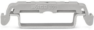 do złączek ze stopką zatrzaskową do przykręcenia do przekaźnika, szara WAGO 209-120 stopka montażowa