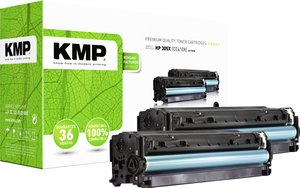 KMP              Toner, 2-pak              Zamiennik HP 305X, CE410X              Czarny              4900 strony             KMP 1233,HC21 Kaseta tonera 1 zest.