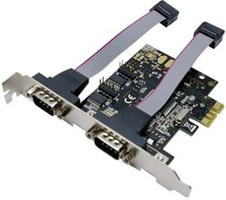 LogiLink PC0031 — karta PCI Express, 2x port szeregowy Karta portu szeregowego LogiLink PC0031 PC0031  PCIe