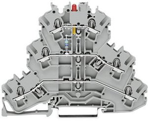 WAGO 2002-3221/1000-434 trzypiętrowa złączka z LED