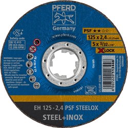 Tarcza tnąca wygięta PFERD PSF STEELOX 61740125  25 szt.