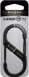 Karabińczyk podwójny NITE Ize S-Biner Gr. 4 NI-SB4-03-01
