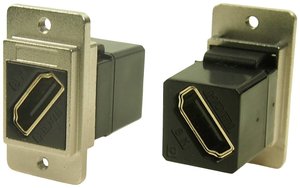 Adapter HDMI Cliff CP30788M3 CP30788M3, złącze żeńskie do wbudowania, 1 szt.