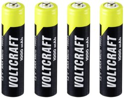 Akumulator AAA/R03 VOLTCRAFT Endurance HR03, NiMH, 1000 mAh, 1.2 V, 4 szt.