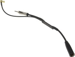 Radio samochodowe DAB + rozgałęźnik antenowy do radia samochodowego JVC Kenwood Sony Alpine Pioneer DAB+ Splitter DIN 150 Ohm, Złącze SMB
