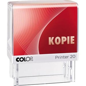 Colop Pieczątka tekstowa 100671 czerwony 38 x 14 mm (szer. x wys.)
