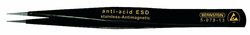 Pęseta SMD, zwężana, w kształcie dłuta, powłoka ESD Pęseta do SMD Bernstein Tools  5-078-13 130 mm