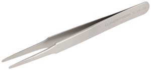 Precyzyjna pęseta z płaskimi, zaokrąglonymi końcówkami Pęseta precyzyjna Lindström  TL 2A-SA-SL 118 mm