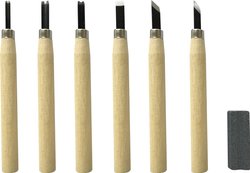 Zestaw noży do rzeźbienia, 7 szt. Basetech BT-2283658