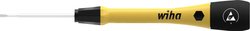 Wkrętak precyzyjny PicoFinish ESD płaski 1,5 mm x 40 mm (43669) Wkrętak płaski Wiha  43669  Długość końcówki: 40 mm