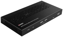 Dekoder systemu 4K30 HDMI i USB over IP Ekstender (przedłużenie) LINDY 38397