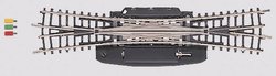 Skrzyżowanie torów podwójne Marklin 8560, 112,8 x 323 mm, 13°, skala Z