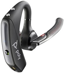 Zestaw słuchawkowy Poly Bluetooth Voyager 5200 bez etui ładującego Słuchawki douszne POLY Voyager 5200 80S12AA Mono czarny