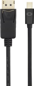 Przejściówka Mini DisplayPort, DisplayPort Renkforce RF-MDDK-100 RF-4538174, pozłacane styki, 1.50 m