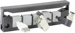 Listwa przepustów kablowych Icotek KEL-QUICK E5 42424, (D x S x W) 147 x 38 x 17 mm, poliamid, 1 szt.
