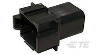 Obudowa złącza pin męskiego na kabel TE Connectivity DT04-08PB, wire-to-wire, piny: 8, 1 szt.