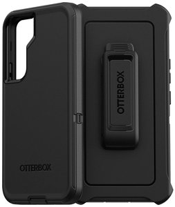 Otterbox Defender Cover Samsung Galaxy S22 czarny Odporny na wstrząsy, Pyłoszczelna, Funkcja podstawki, Ładowarka indukcyjna