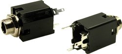 Złącze męskie jack 6,35 mm Cliff FM6703 FM6703, złącze żeńskie do wbudowania pionowego, 1 szt.