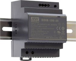 Zasilacz na szynę DIN Mean Well HDR-100-48 HDR-100-48  48 V/DC 1.92 A 92.2 W Ilość wyjść:1 x