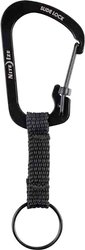 NITE Ize Karabińczyk na klucze NI-CSLW3-01-R6 Keyring Gr.3 czarny 1 szt.