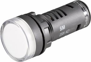 Lampka sygnalizacyjna LED Barthelme 58702413 58702413, 24 V/DC, 24 V/AC, 22 mm