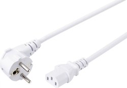 Kabel Sygonix SY-5043440, 2.00 m, biały