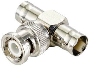 Adapter BNC TRU COMPONENTS TC-9920716 złącze męskie BNC - złącze żeńskie BNC 1 szt.