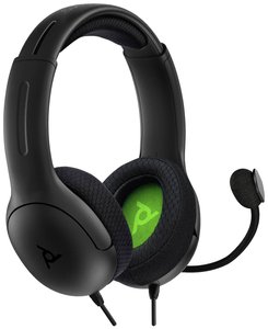 Zestaw słuchawkowy PDP Stereo LVL40 czarny do konsoli XBOX ONE / XB1 Zestaw słuchawkowy Over Ear PDP 048-141-EU 048-141-EU Stereo czarny