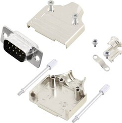 Zestaw listew męskich D-Sub MH Connectors MHDM9-DB9P-K, rzędy: 2, styki: 9, 180 °, 1 szt.