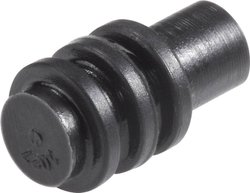 Zatyczka TE Connectivity 794995-1, czarna, zawartość: 1 szt.