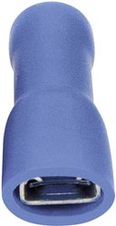 Płaska końcówka kablowa Vogt 6.3X0.8 PVC niebies.