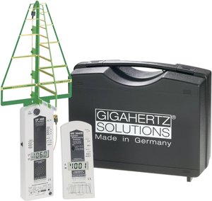 Zestaw mierników pola elektromagnetycznego Gigahertz Solutions MK30 (ME3840B + HF38B), w walizce