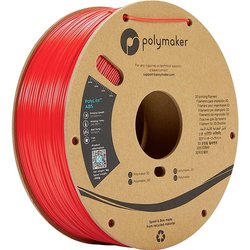 Filament do drukarek 3D ABS Polymaker PE01004, Średnica filamentu: 1.75 mm, 1000 g, czerwony