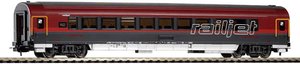 Wagon osobowy Piko H0 57643 Wagon pasażerski pociągu ekspresowego H0 Railjet ÖBB 2. klasa