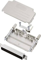 Zestaw listew męskich D-Sub encitech DPPK37-M-DMP-K 6355-0004-24, rzędy: 2, styki: 37, 180 °, 1 zest.