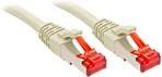 Kabel LAN LINDY 47709, 1 szt., RJ45, CAT 6, S/FTP, 15.00 m, szary
