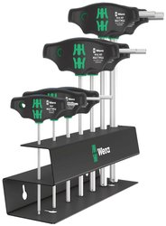 Zestaw wkrętaków z rękojeścią T Hex-Plus z funkcją przytrzymywania, 7 sztuk Zestaw wkrętaków Wera 454/7 HF Set 2 05023453001